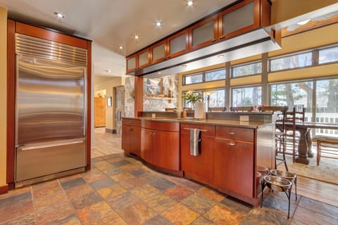 Subzero frig and freezer with ice maker