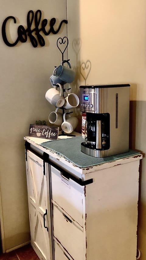 Coffee station in Kitchen