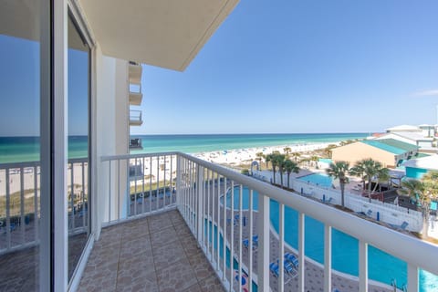 Private balcony off the 2nd bedroom.