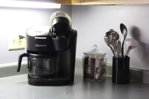 Keurig coffee machine and coffee