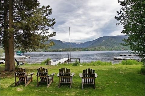 The Private Land has Grand Lake Shoreline and a Dock
