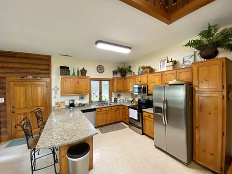 Large open kitchen area
