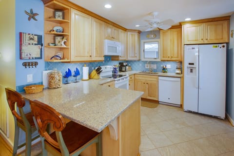 Well-equipped kitchen