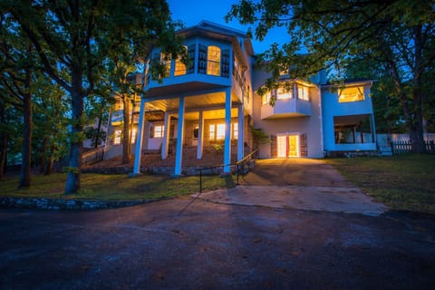 View of home from lake.