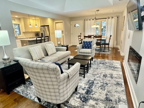 Bright and airy living room