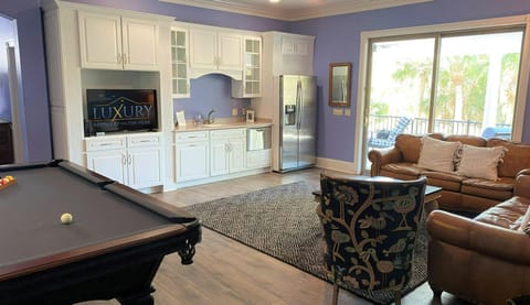 The 3rd of 3 Living Spaces & Kitchenette