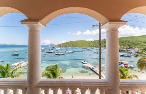 Beautiful Views of Cruz Bay harbor