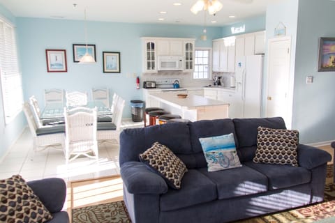 Kitchen and dining area