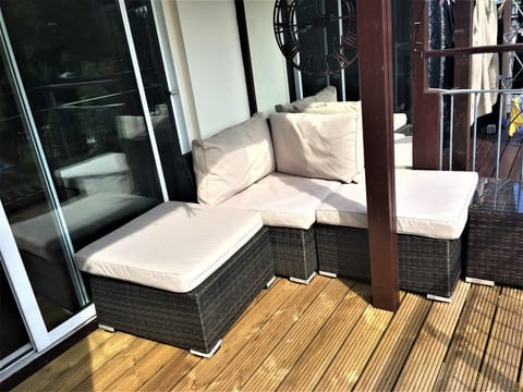 Deck seating Area