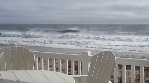 Surf's Up!  View from our deck.