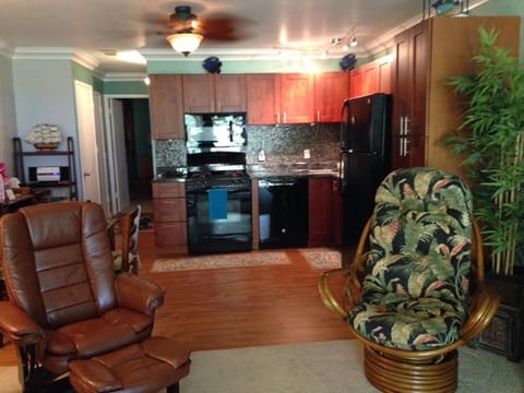 Nicely updated kitchen.