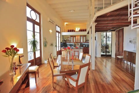 Great Room: Open Design, Lots Of Light, Beautiful Wood Floor