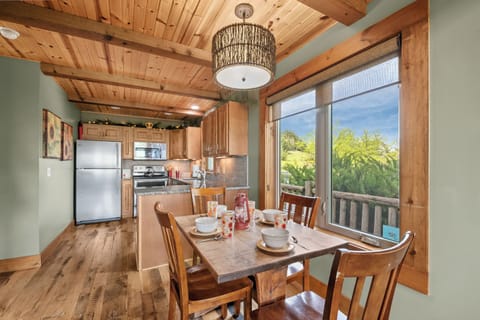 Cozy kitchenette next to pantry