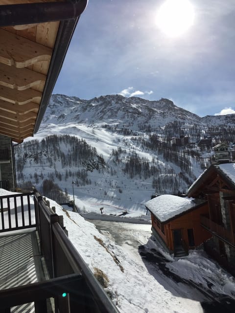 The view from the balcony - south side