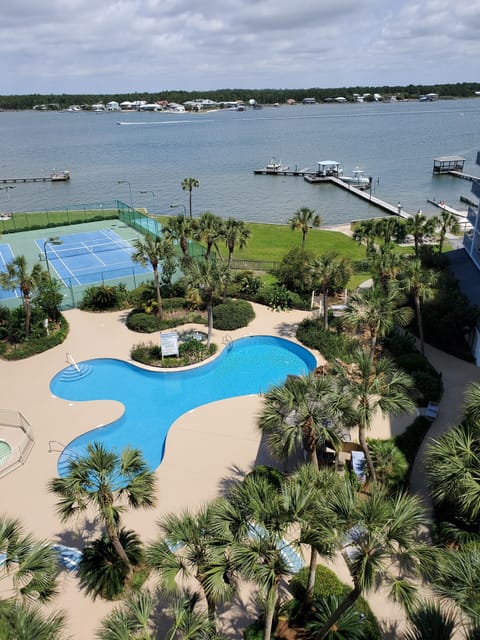 Relax in  the largest pool area on West Beach! Beautifully landscaped  ☀️