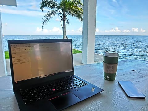 Morning Coffee With a Little Business, If Needed