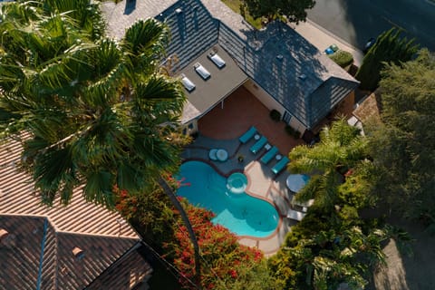 Pool view from the sky