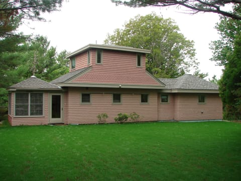 The cottage before we bring out the lawn furniture.  A very special retreat.