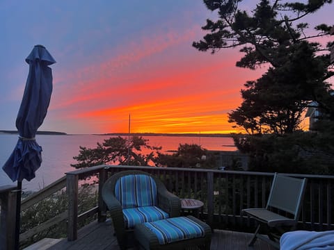 Sunset From Deck