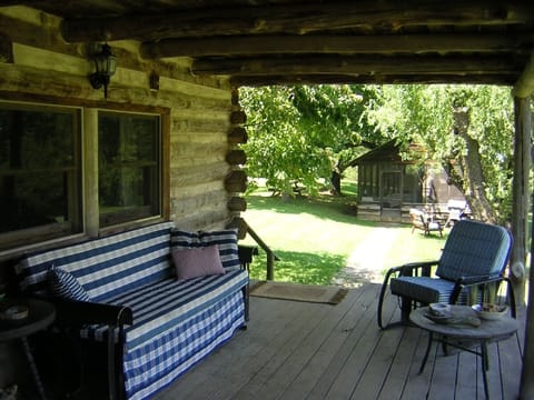 You can see 'Frances' Folly' from the cabin porch