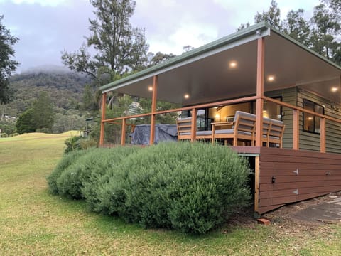 Freshly Renovated Covered Deck with LED Downlights, Dining setting, Sofa and BBQ