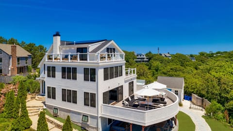 Drone overview of property