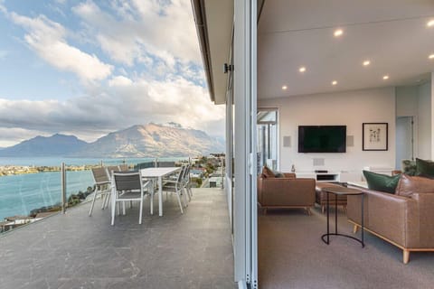 Fantastic indoor-outdoor flow showcasing the impressive views from Bel Lago