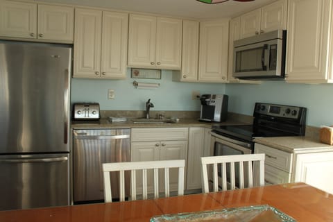 All stainless steel appliances