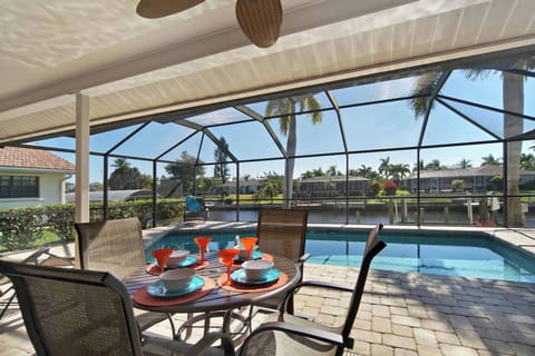 Villa Connie has a picturesque view & dining with room for 4