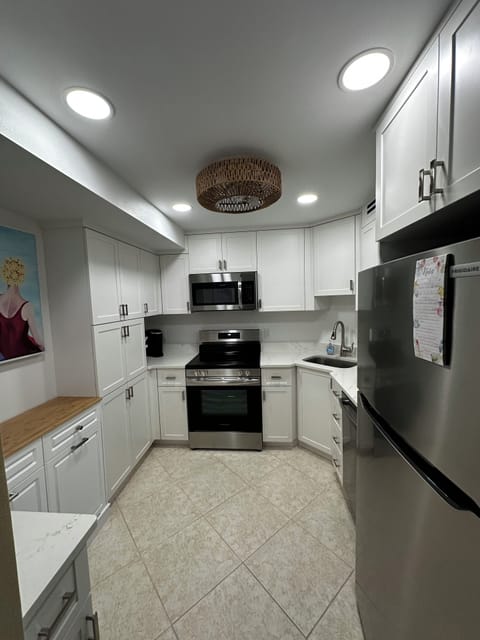 Newly renovated kitchen