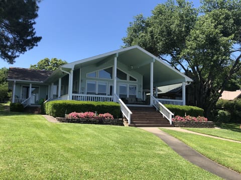 Back view of home
