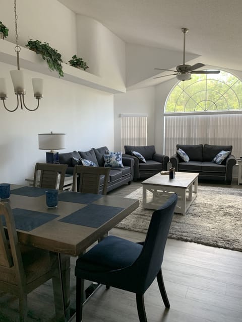 Dining & living room