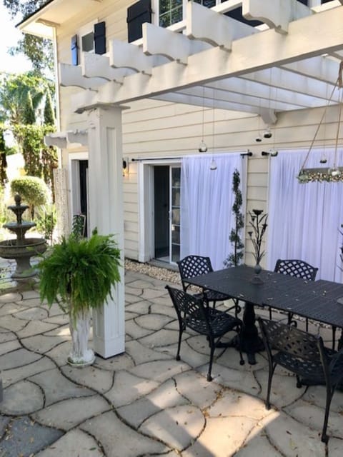 View of Carriage House from Courtyard