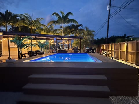 shimmering pool water invites relaxation 