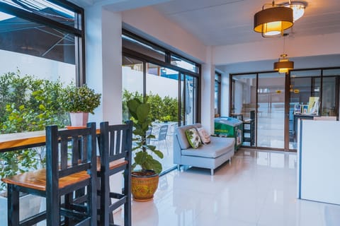 Lobby sitting area