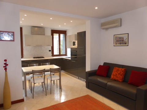 open plan living area on ground floor