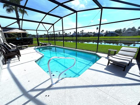 Great view! Fish from the lake --fishing tackle available in villa for guests