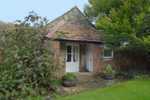 entrance to cottage
