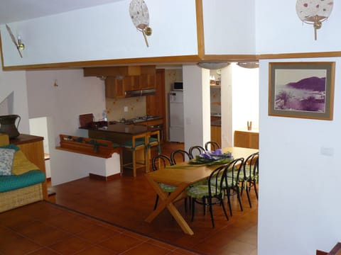 Kitchen, dining room