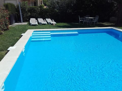 Partial view of the pool