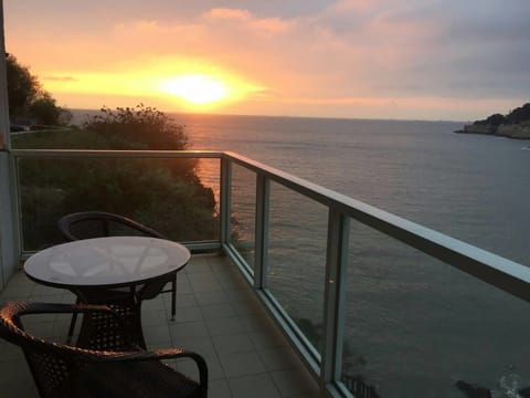 Double Room, 2 Double Beds, Non Smoking, Sea View | Desk, blackout drapes, free WiFi
