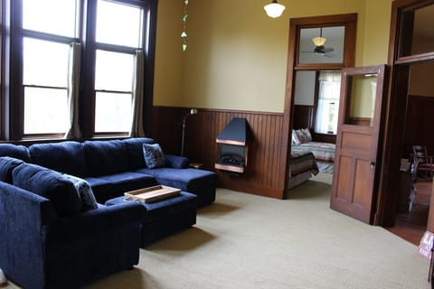 media center TV room