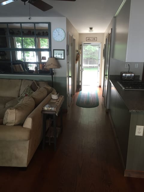 First floor hallway.