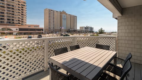 Balcony off of the Living Room Area