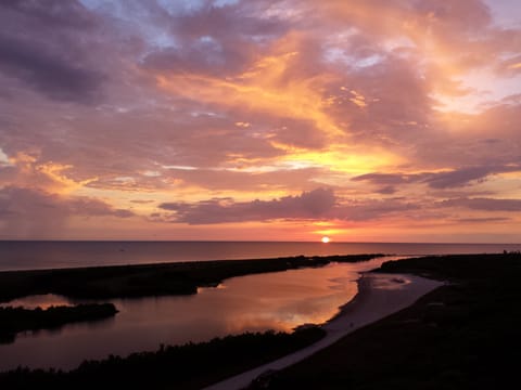 Breathtaking Sunsets right from the balcony!