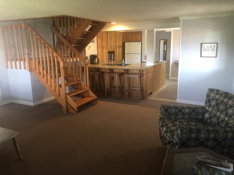 Cozy view of the kitchen