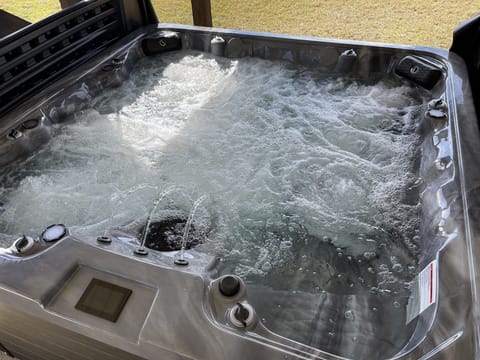 7 Person Hot Tub!
Hot in the winter, warm in the fall and cool in the summer.