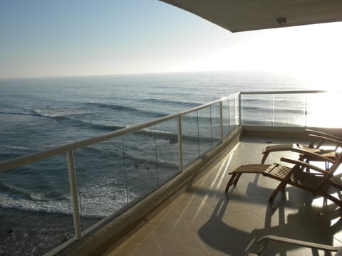 View from balcony on the south side