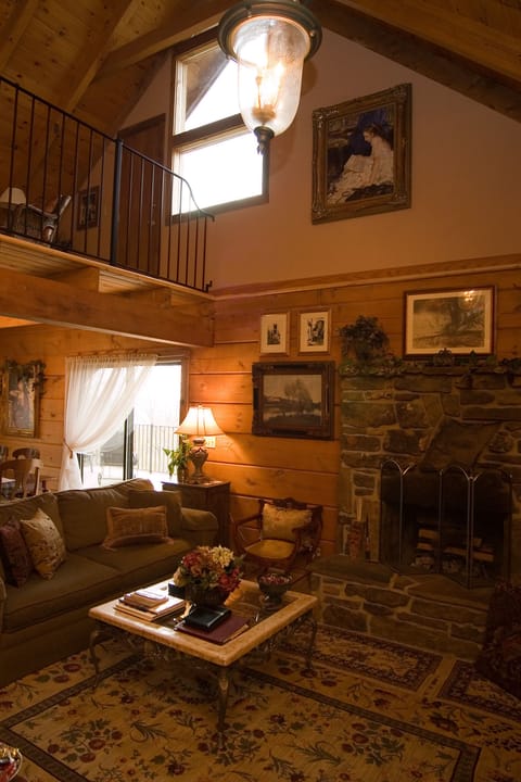 Living Room and Loft Area