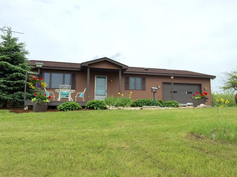 large yard for playing